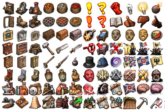 So many icons! (These are not, however, my favourites.)